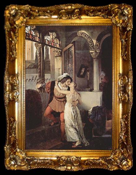 framed  Francesco Hayez Romeo and Juliet, ta009-2